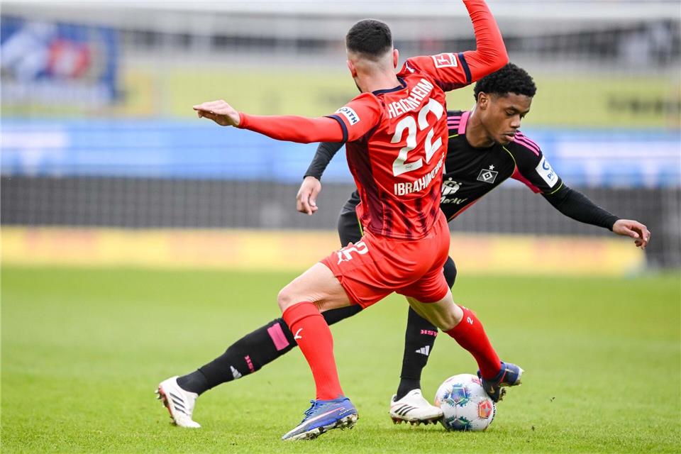 Die Zuschauer in der Voith-Arena sahen ein intensives, aber kein hochklassiges Spiel.Harry Langer/dpa