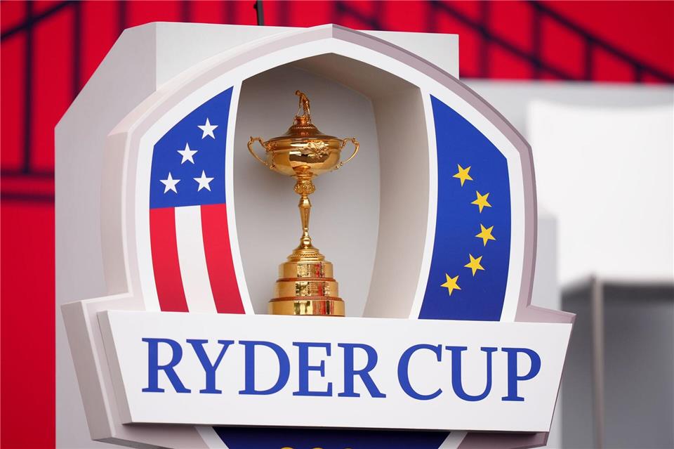 Die besten Golfer Europas wollen den Ryder Cup in New York verteidigen.Mike Egerton/PA Wire/dpa