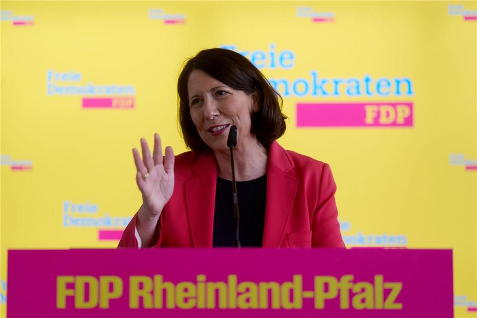 Die bisherige Landesvorsitzende Daniela Schmitt hatte nach der Landtagswahl angekündigt, den Parteivorsitz abzugeben.Thomas Frey/dpa
