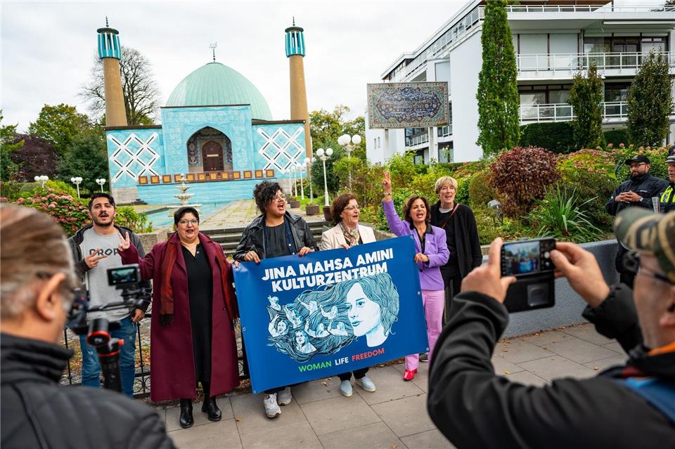 Die blaue Moschee wurde vor einigen Wochen geschlossen. Jonas Walzberg/dpa
