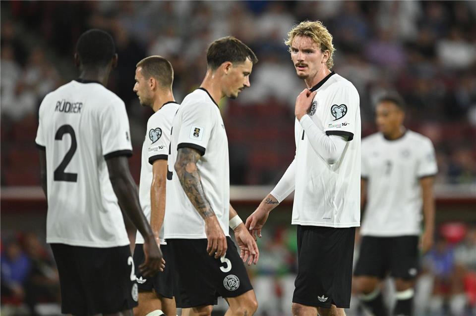 Die deutsche Nationalmannschaft in der Einzelkritik. Marius Becker/dpa