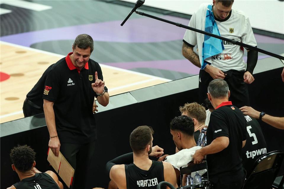 Die deutschen Basketballer wurden im Teamhotel geweckt.Matthias Stickel/dpa