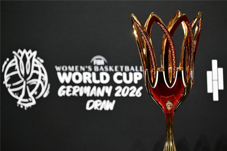 Die deutschen Basketballerinnen treffen bei der Heim-WM in Berlin auf Spanien, Japan und Mali. Sebastian Gollnow/dpa