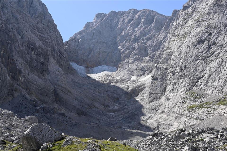 Die deutschen Gletscher sind stark zurückgegangen - wie hier der Blaueisgletscher. (Illustration)Angelika Warmuth/dpa