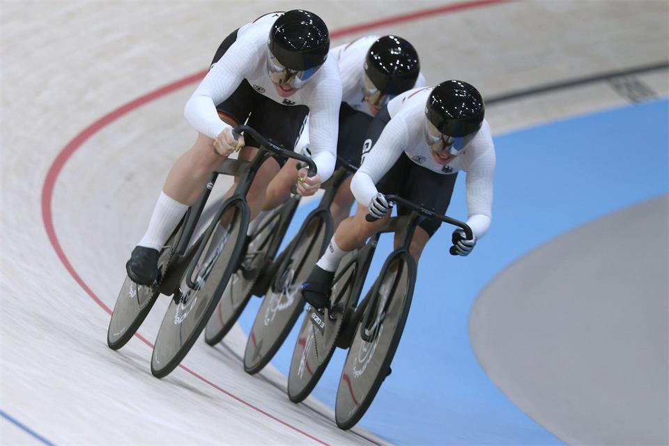 Die deutschen Teamsprinterinnen haben bei der WM in Shanghai Bronze gewonnen. (Archivbild)Jan Woitas/dpa