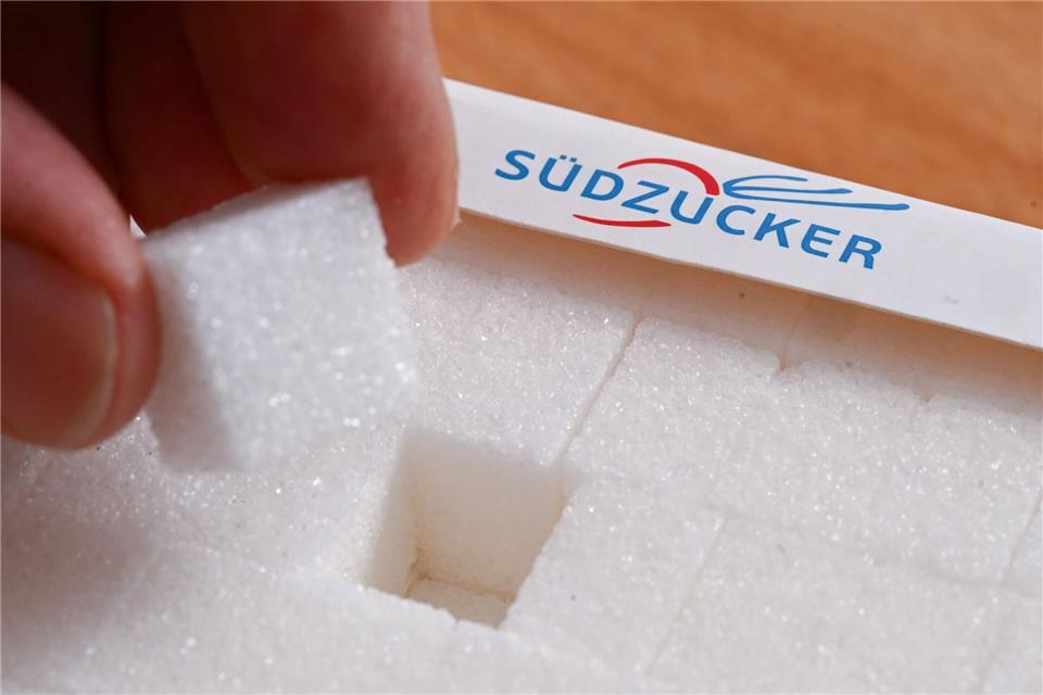 Die „drastisch gesunkenen Zuckerpreise und die rückläufige Absatzmenge“ belasten Südzucker.Bernd Weißbrod/dpa