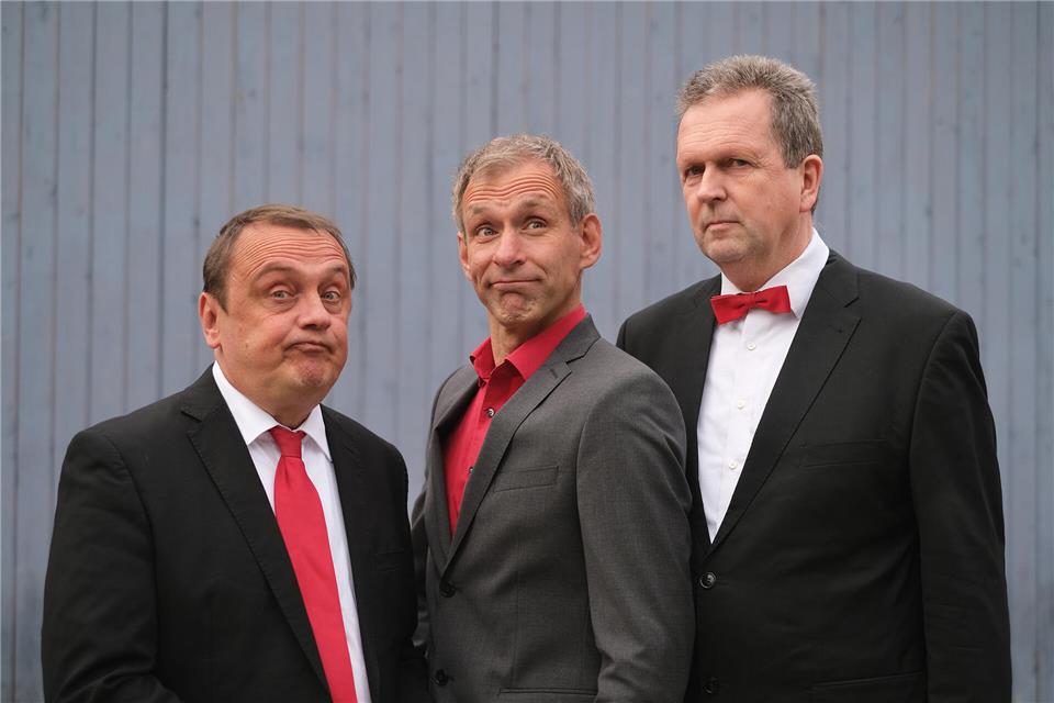 Kabarett-Trio „Storno“ macht „Schlussinventur“ Die drei Herren von „Storno“ kommen nach Borken.