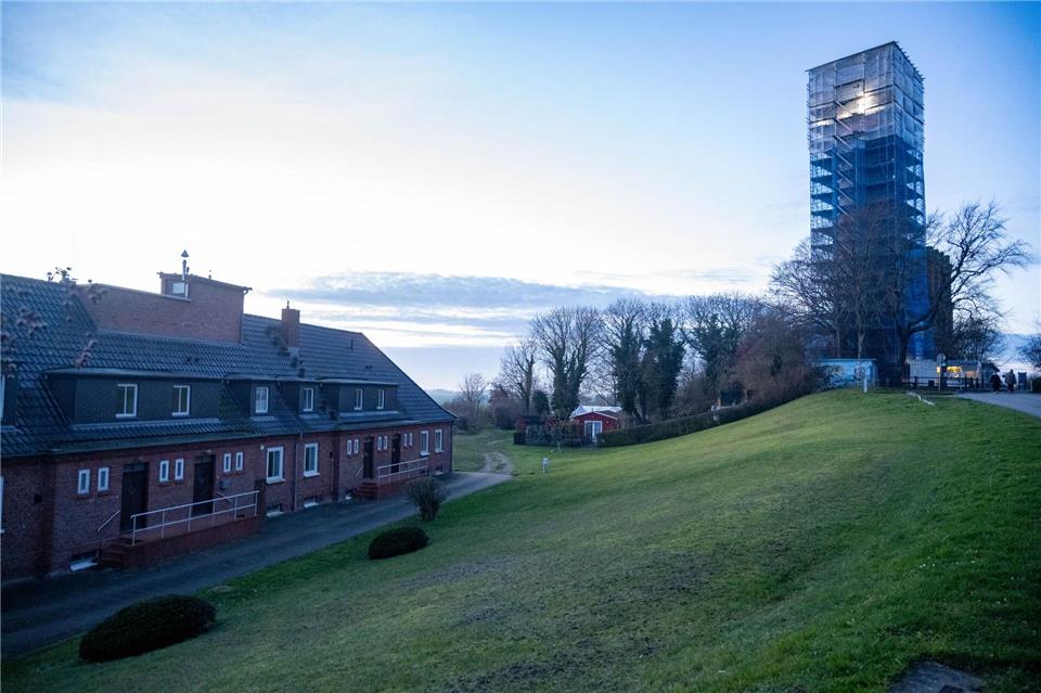 Die ehemalige Wetterstation am Kap Arkona ist versteigert worden.Stefan Sauer/dpa