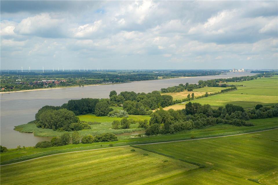 Die elf Kilometer lange Insel Harriersand mit Sandstrand, Reit- und Radwanderwegen ist ein ideales Ausflugsziel - und doch kaum über die Region hinaus bekannt.Sina Schuldt/dpa