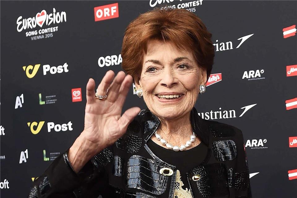 Die erste Gewinnerin des EBU-Musikwettbewerbs namens Eurovision Song Contest war im Jahr 1956 die Schweizer Schlagersängerin Lys Assia (1924-2018). (Archivbild von 2015)Helmut Fohringer/APA/dpa