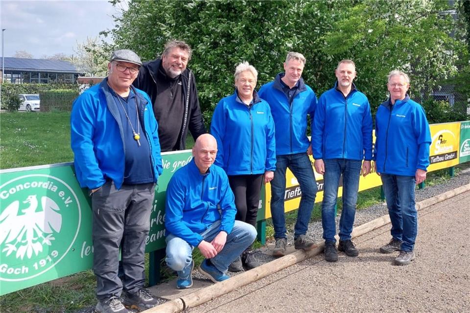 Die erste Mannschaft der Raesfelder VG Boule gewann ihre Begegnungen in Goch. 