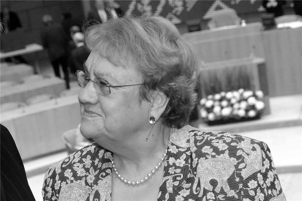 Die erste NRW-Landtagspräsidentin Ingeborg Friebe ist gestorben. (Archivbild) Federico Gambarini/dpa