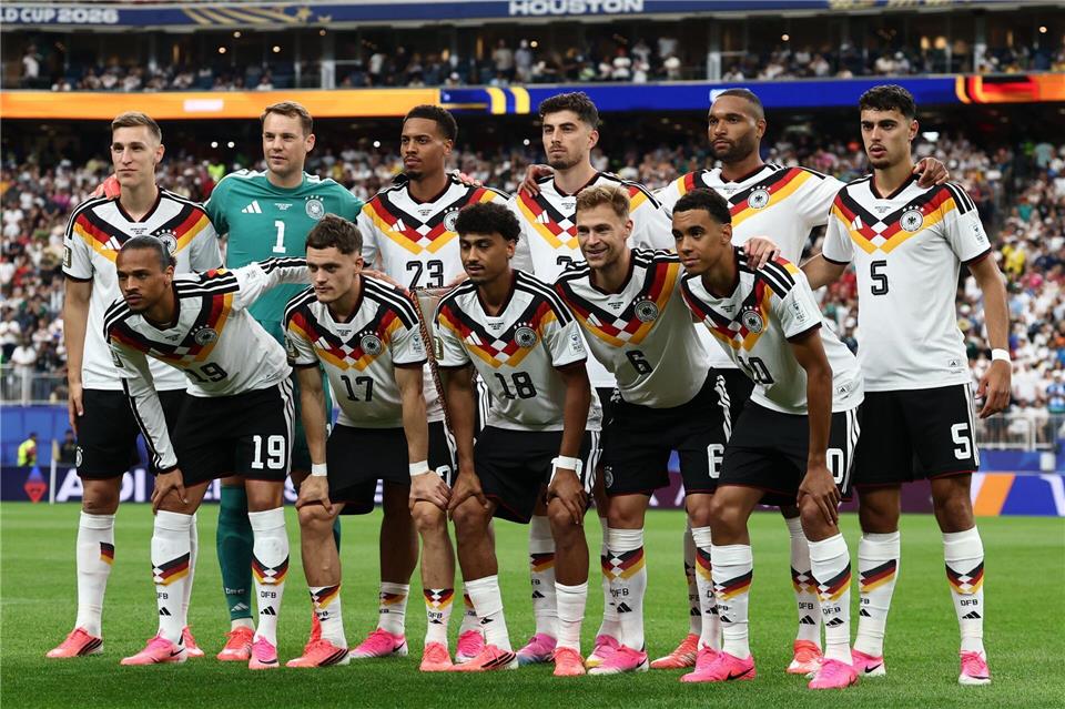 Die erste deutsche Startelf bei der WM 2026.  Christian Charisius/dpa