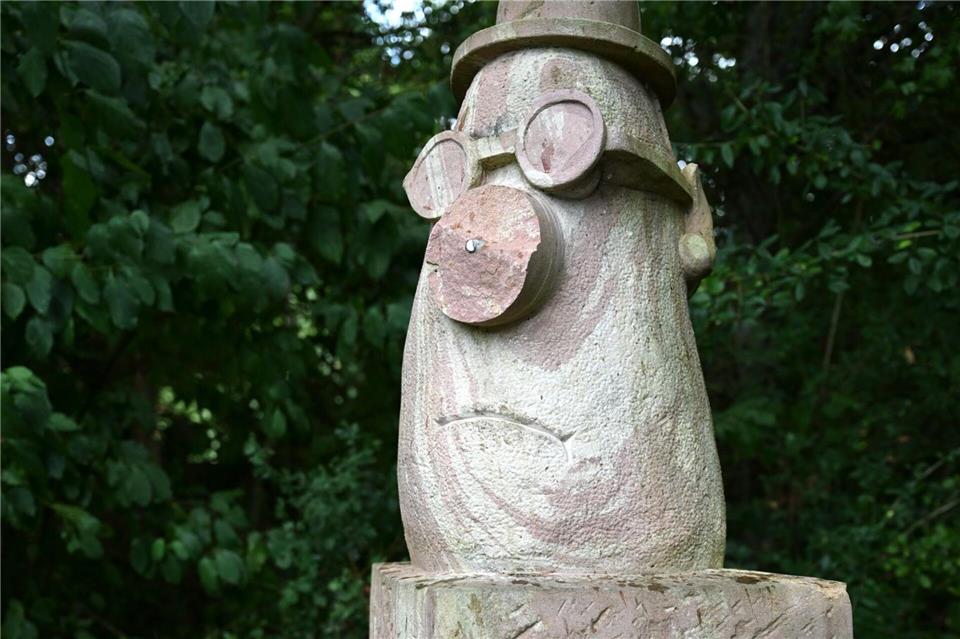 Nase der Sondermann-Skulptur zieht ins Museum Die feierliche Übergabe ist für Freitag, den 12. September geplant. Michael Brandt/dpa