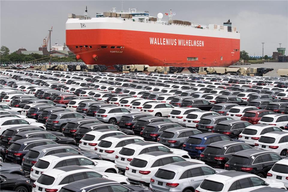 Die gemeinsame Erklärung der EU und USA zur Beendigung des Handelskonflikts regelt auch das sensible Thema der Auto-Importe. (Archivbild)Ingo Wagner/dpa