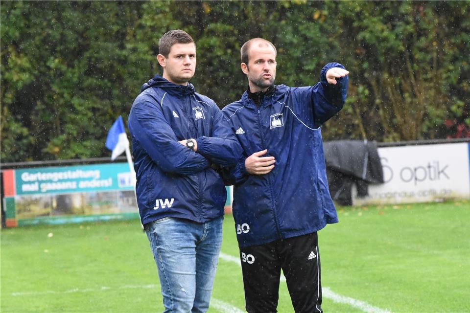 Die gemeinsame Zeit des Gemener Trainer-Duos Jan Winking (links) und Bernd Olbing endet im Sommer nächsten Jahres.