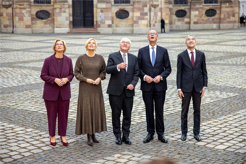 Die gesamte Spitze des Staats ist nach Saarbrücken gereist.Pinter Laszlo/dpa