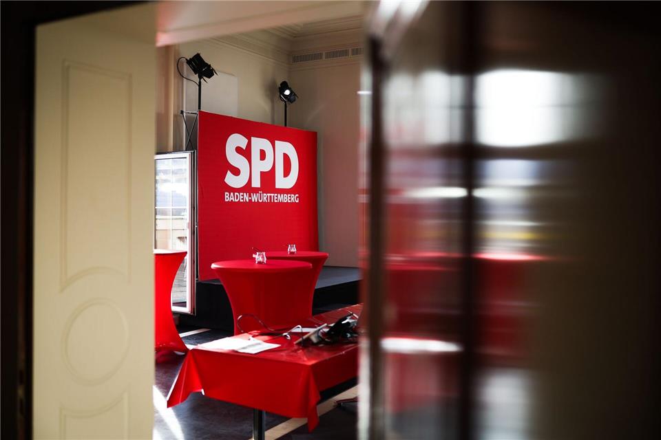 Die große Leere: So schlecht wie bei der Landtagswahl in Baden-Württemberg schnitt die SPD noch nie ab.Christoph Schmidt/dpa