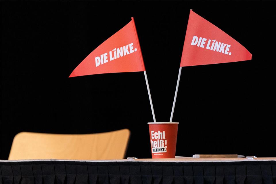 Die hessische Linke fühlt sich „so stark wie nie“. (Symbolbild)Hannes P. Albert/dpa