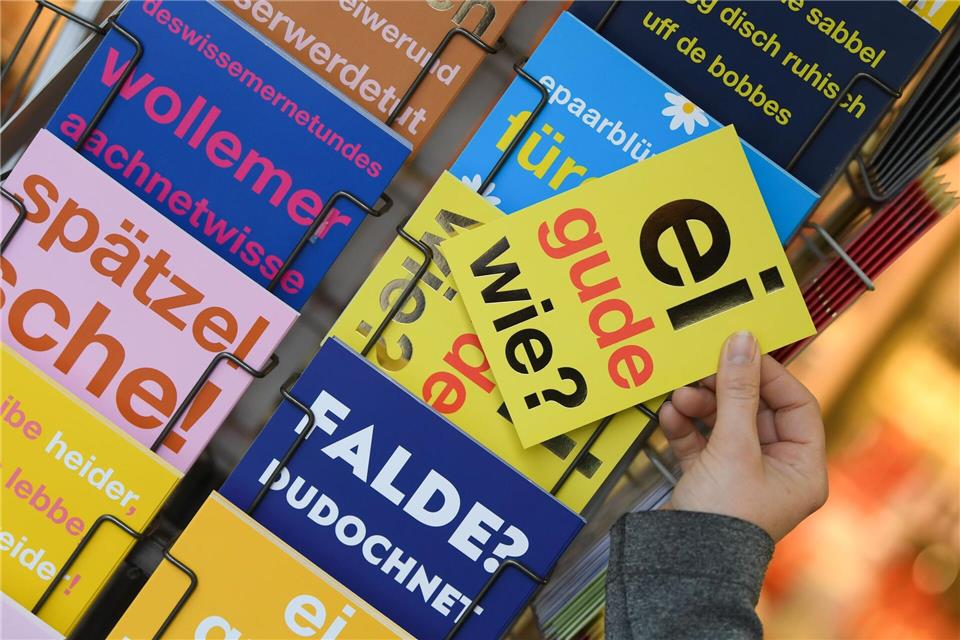 Die hessischen Dialekte zeichnen sich vor allem durch ihre große Vielfalt aus, sagt der Sprachwissenschaftler und Dialektforscher Alfred Lameli. (Foto Archiv)  Arne Dedert/dpa