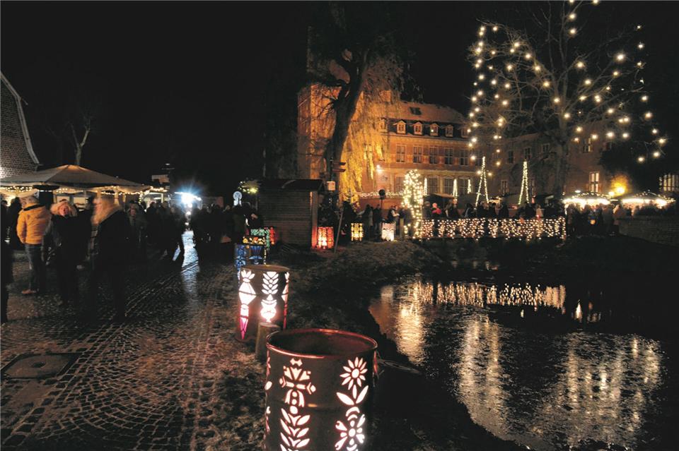 Die historische Kulisse verspricht eine besondere Atmosphäre.