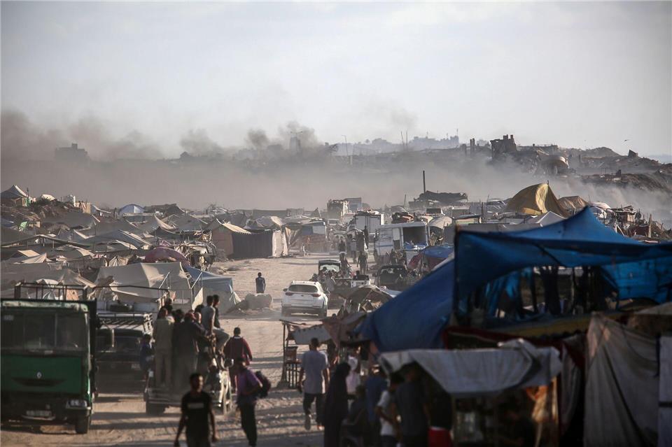 Israels Armee erlebt vor Gaza-Offensive Mobilisierungskrise Die humanitäre Lage im Gazastreifen ist katastrophal. (Archivbild) Abed Rahim Khatib/dpa
