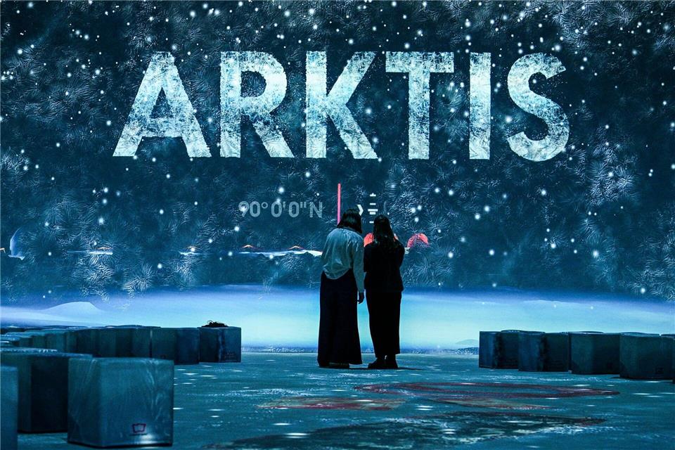 Die immersive Ausstellung öffnet am 6. Dezember.Jens Kalaene/dpa