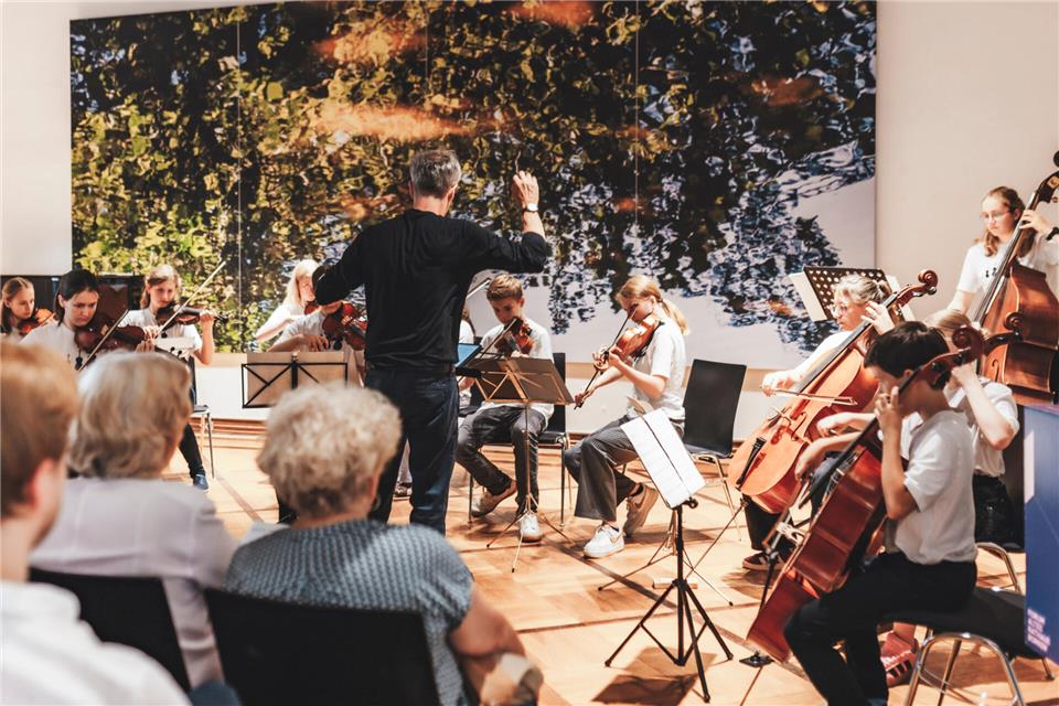 Die jungen Musiker zeigen bei den insgesamt vier Konzerten ihr Können.