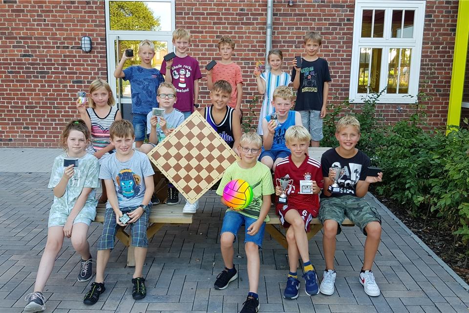 Die jungen Schachspieler konnten sich beim Sommerturnier miteinander messen.