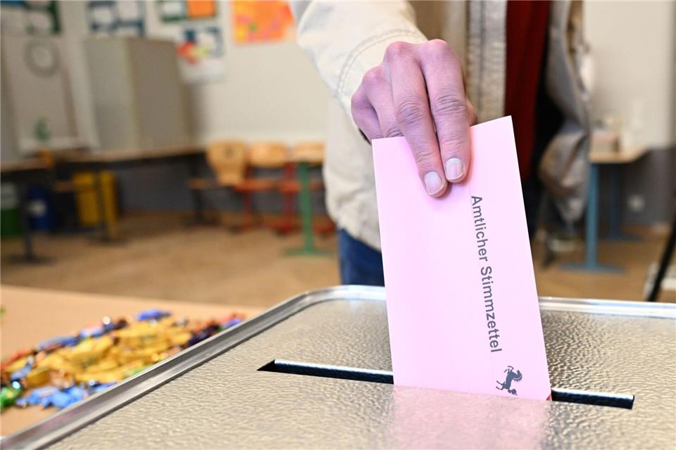 Die jungen Wähler haben bei der Wahl in Baden-Württemberg vor allem auf die Grünen gesetzt - gefolgt von CDU und AfD. Bernd Weißbrod/dpa