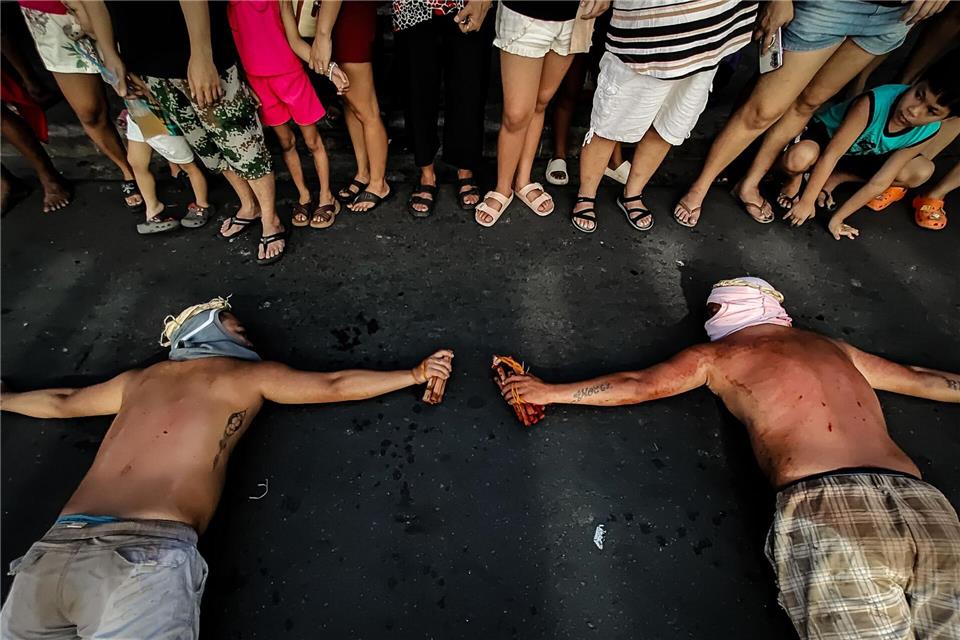 Die katholische Kirche hält die Selbstkasteiung sie für eine extreme Fehlinterpretation des Glaubens hält.Ryan Eduard Benaid/ZUMA Press Wire/dpa