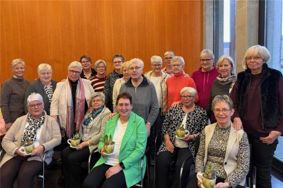 Die kfd Weseke hat sich zur Neujahrsversammlung getroffen.