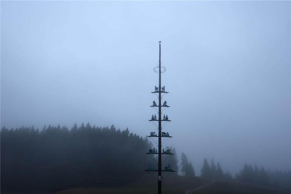 Die letzten Tage vor den Osterferien sollen laut der Vorhersage ungemütlich werden in Bayern. (Symbolbild)Karl-Josef Hildenbrand/dpa