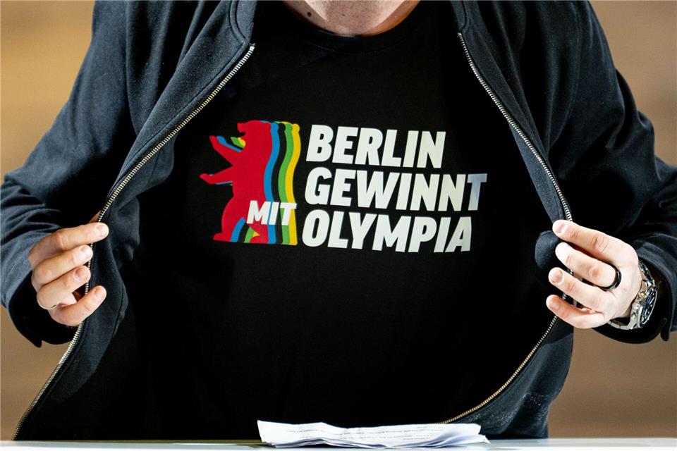 Die letzten Wochen tourten die Olympia-Befürworter durch alle Berliner Kieze. (Archivbild)Fabian Sommer/dpa