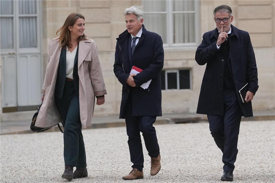 Die linken Parteien pochen auf einen Premier aus ihren Reihen.Thibault Camus/AP/dpa