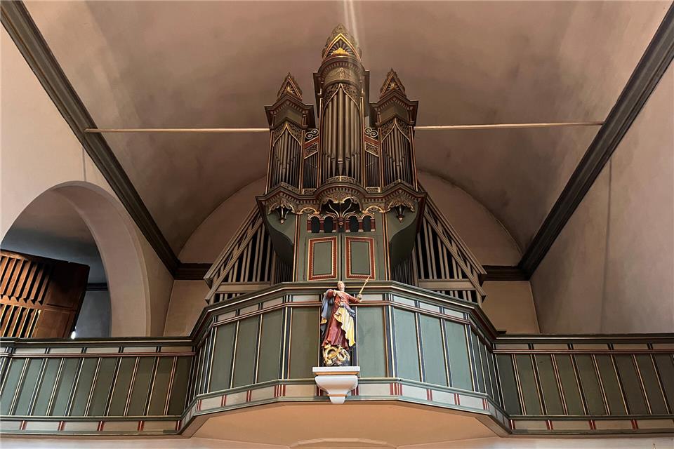 Die mehr als 400 Jahre alte Orgel in der St.-Johannes-Kirche gilt als eine der ältesten in Westfalen.