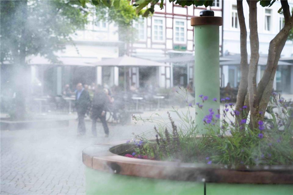 Die neue Hamelner Nebelanlage kann auch an anderen Orten aufgebaut werden.Swen Pförtner/dpa