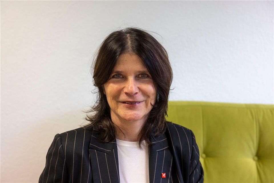 Die neue Landesbezirksleiterin von Verdi Rheinland-Pfalz-Saarland, Marion Paul, setzt auf Mitgliedergewinnung in den Betrieben. Helmut Fricke/dpa
