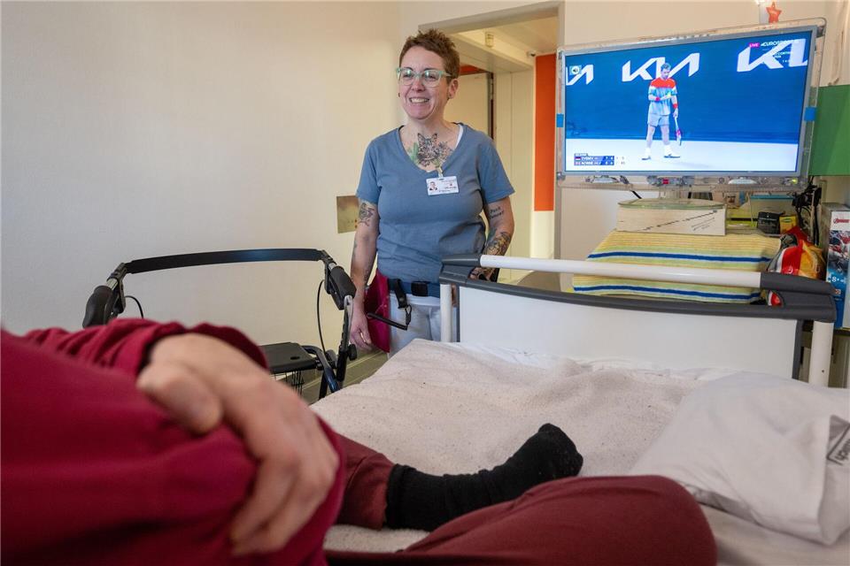 Die neue Pflegeabteilung steht Gefangenen mit Pflegestufe aus Rheinland-Pfalz und dem Saarland offen. Harald Tittel/dpa