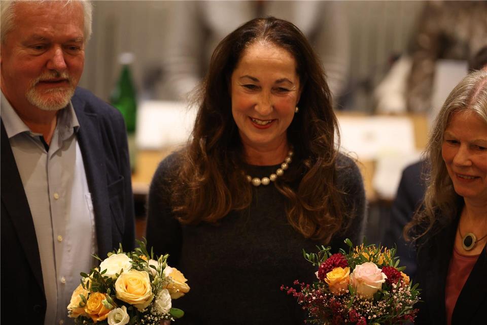 Die neue Rathauschefin von Herdecke ist in ihr Amt eingeführt Christoph Reichwein/dpa