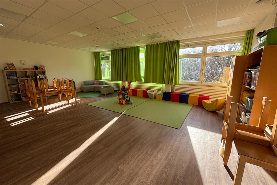 Die neuen ÜMI- und OGS-Räume im Obergeschoss der Walburgisschule bieten mehr Möglichkeiten als der alte Standort.