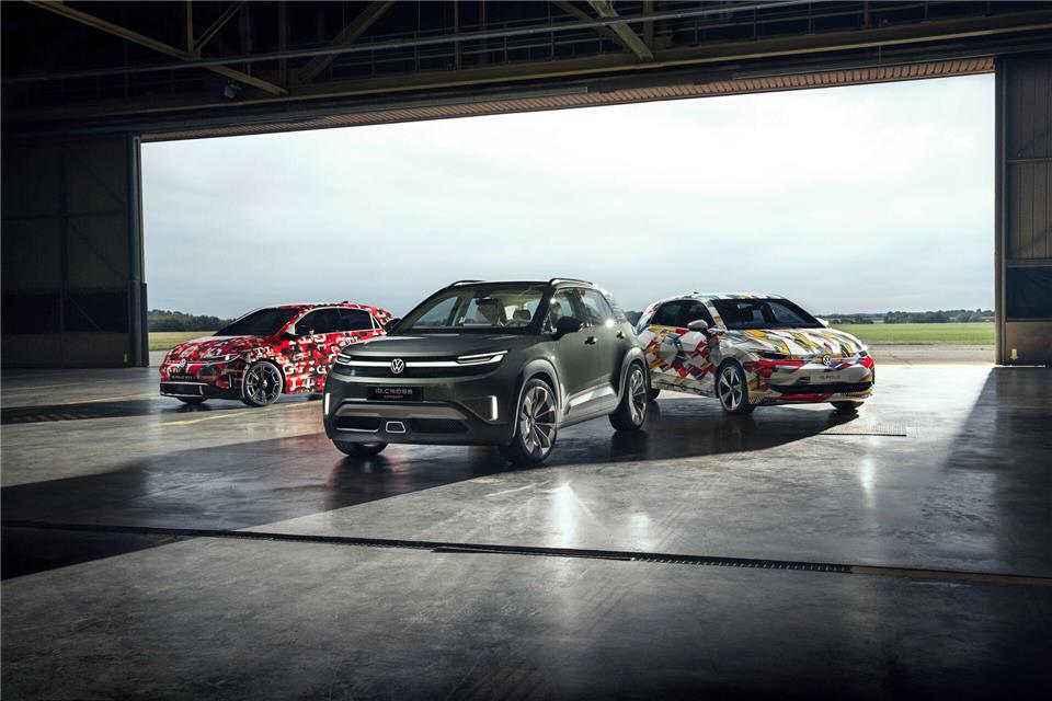 Die neuen elektrischen Volkswagen-Modelle: ID.Polo GTI, ID.Cross und ID.Polo.Volkswagen AG/dpa-tmn