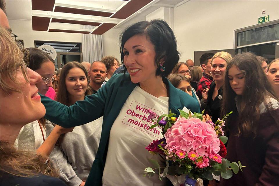 „Klatsche“ für SPD bei OB-Wahl in Potsdam – Parteilose siegt Die parteilose Noosha Aubel ist die neue Oberbürgermeisterin in Potsdam. Alina Grünky/dpa