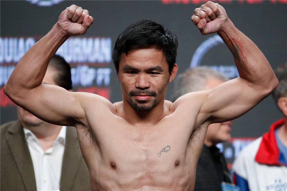 Die philippinische Box-Ikone Manny Pacquiao steht einem Medienbericht zufolge vor ihrem Comeback. John Locher/AP/dpa