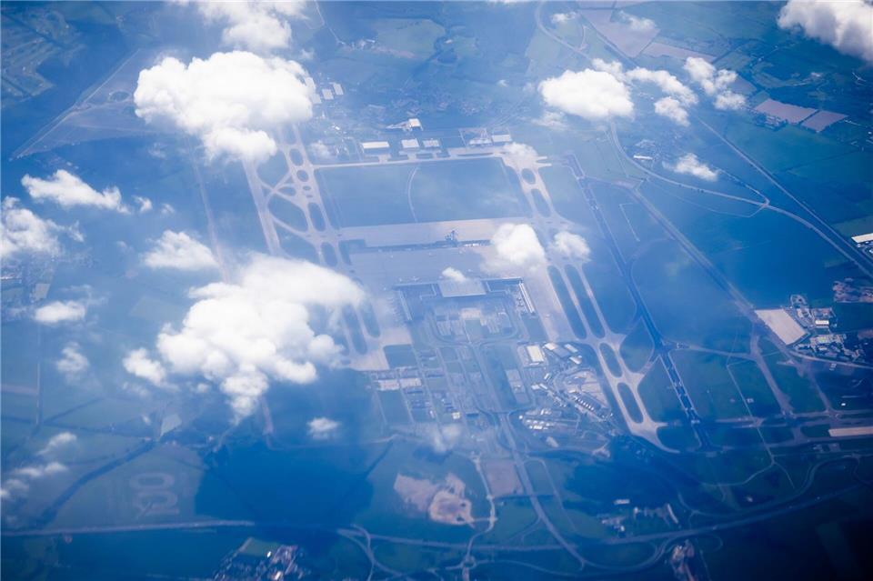 Die private Initiative Expo Berlin 2035 wirbt für eine Weltausstellung mit einem Hauptgelände nahe dem Flughafen BER in Brandenburg. (Archivbild)Christoph Soeder/dpa
