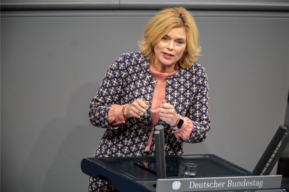 Die rheinland-pfälzische CDU zieht voraussichtlich mit Julia Klöckner als Spitzenkandidatin in die Bundestagswahl. (Archivbild)Michael Kappeler/dpa
