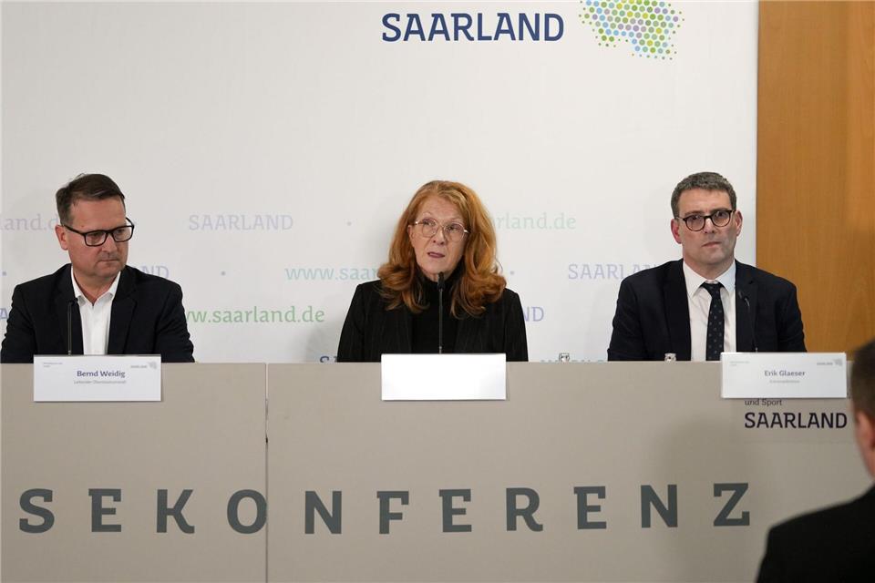 Die saarländische Justizministerin Berg sagte: „Wir trauern um einen hochgeschätzten Kollegen.“-/FRM/dpa