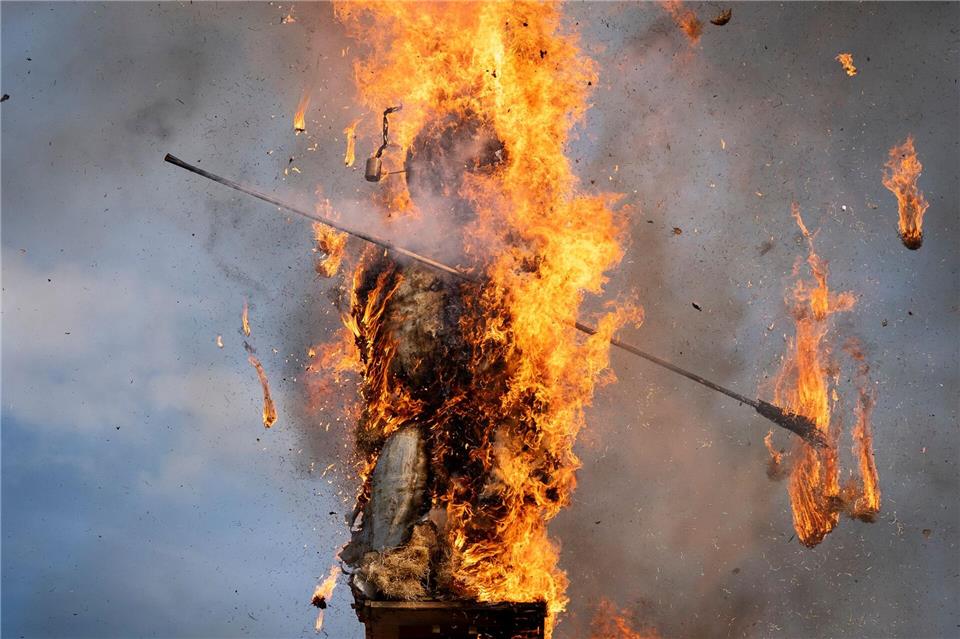 Die schnelle Explosion des „Bööggs“ verspricht einen guten SommerClaudio Thoma/KEYSTONE/dpa