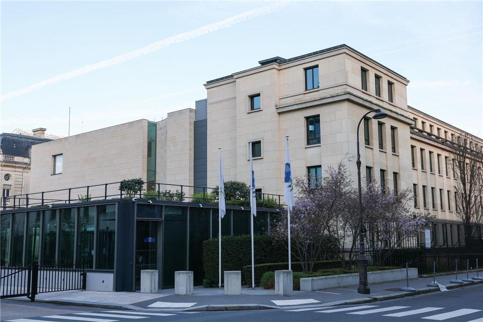 Die sechste Runde der Handelsgespräche zwischen den USA und China hat begonnen. Sie findet in Paris am Sitz der Organisation für wirtschaftliche Zusammenarbeit und Entwicklung (OECD) statt.Wu Huiwo/XinHua/dpa