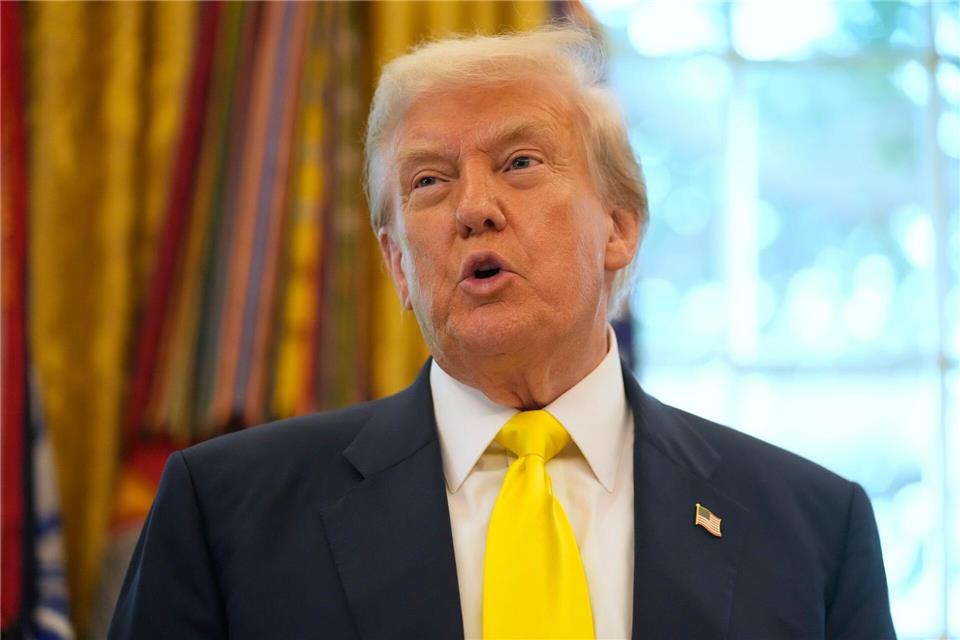 Die seit langem verfeindeten Republiken Armenien und Aserbaidschan haben sich nach Angaben von US-Präsident Donald Trump zu einem „Friedensgipfel“ in Washington bereit erklärt.Mark Schiefelbein/AP/dpa